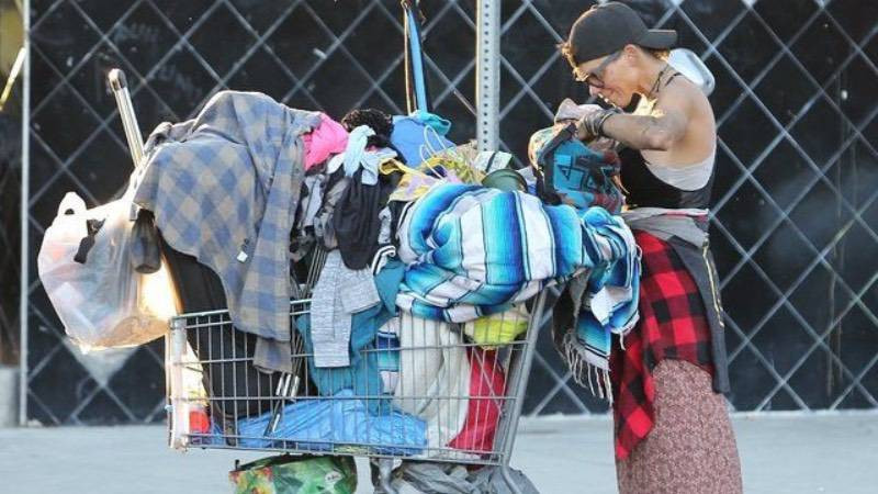 Ünlü model Loni Willison ön dişleri dökük yine çöp toplarken görüntülendi - Resim: 29